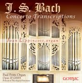 Album artwork for J.S. Bach: Concerto Transcriptions for Organ