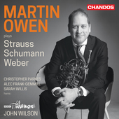 Album artwork for Martin Owen Plays Strauss