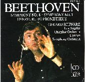 Album artwork for Beethoven: Symphonies 8 & 1 & Overture to Prometh