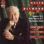 Album artwork for David Diamond, Volume 3