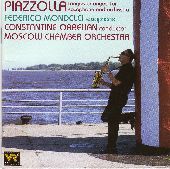 Album artwork for Piazzolla Tangos Arranged for Saxophone and Orches