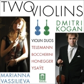 Album artwork for Dmitri Kogan & Marianna Vassilieva: Two Violins