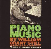 Album artwork for Piano Music by William Grant Still and other Black