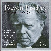 Album artwork for EDWIN FISCHER - THE LEGACY OF A GREAT PIANIST
