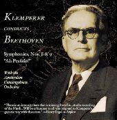 Album artwork for KLEMPERER CONDUCTS BEETHOVEN