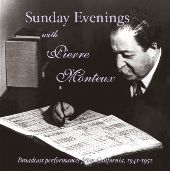 Album artwork for SUNDAY EVENINGS WITH PIERRE MONTEUX