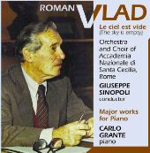 Album artwork for ROMAN VLAD:RECORDING PREMIERES