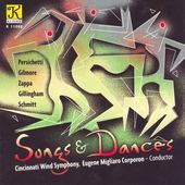 Album artwork for Cincinnati Wind Symphony: Songs & Dances