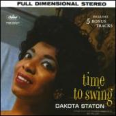 Album artwork for Dakota Staton time to swing