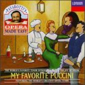 Album artwork for My Favorite Puccini- Pavarotti's opera made easy