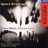 Album artwork for Ignace Strasfogel: Piano Music / Kolja Lessing