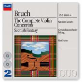 Album artwork for Bruch: Complete Violin Concertos / Accardo