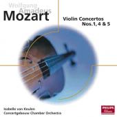Album artwork for MOZART: VIOLIN CONCERTOS 1, 4 & 5