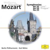 Album artwork for Mozart: Symphonies Nos. 36, 38 & 39 (Bohm)