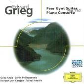 Album artwork for Grieg: Piano Concerto, Peer Gynt Suites (Anda)
