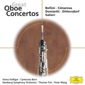 Album artwork for Great Oboe Concertos (Bellini, Cimarosa) (Holliger