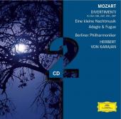 Album artwork for Mozart: Divertimenti (Karajan)