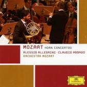 Album artwork for Mozart: Horn Concerti 1-4 / Allegrini, Abbado
