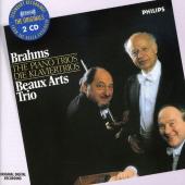Album artwork for Brahms - The piano trios (Beaux Arts Trio)
