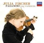 Album artwork for Paganini: Caprices for solo violin / Julia Fischer