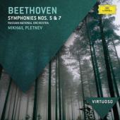 Album artwork for Beethoven: Symphonies 5, 7 / Pletnev