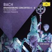 Album artwork for Bach: Brandenburg Concerti 4, 5, 6 / Pinnock