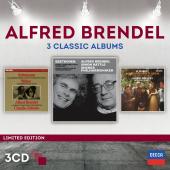 Album artwork for Alfred Brendel: 3 Classic Albums