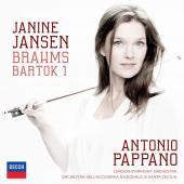 Album artwork for Brahms & Bartok: Violin Concerto #1 / Jansen, Papp