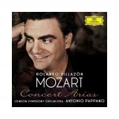 Album artwork for Mozart: Concert Arias / Villazon, Pappano