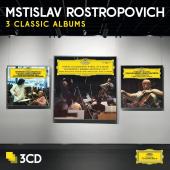 Album artwork for Rostropovich: 3 Classic Albums