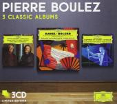 Album artwork for Pierre Boulez: 3 Classic Albums