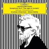 Album artwork for Bernstein: Symphony #2 / Zimerman, Rattle