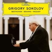 Album artwork for Sokolov plays Beethoven, Mozart, and Brahms