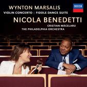 Album artwork for Marsalis: Violin Concerto /  Nicola Benedetti