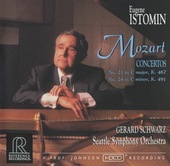 Album artwork for MOZART: CONCERTOS 21 AND 24 / Istomin