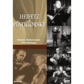 Album artwork for HEIFITZ & PIATIGORSKY: HISTORIC PERFORMANCE FILM F