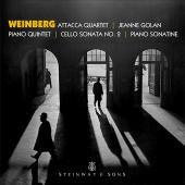 Album artwork for Weinberg: Piano Quintet, Piano Sonatina & Cello So