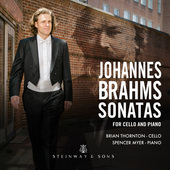 Album artwork for Brahms: Cello Sonatas Nos. 1 & 2