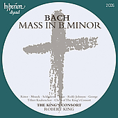 Album artwork for Bach: Mass in B Minor / Robert King, King's Consor