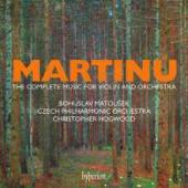 Album artwork for Martinu: Complete Music for Violin & Orchestra 4CD