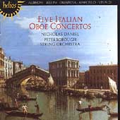 Album artwork for Five Italian Oboe Concertos / Daniel