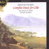 Album artwork for Mendelssohn: COMPLETE MUSIC FOR CELLO
