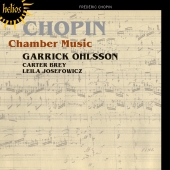 Album artwork for Chopin: Chamber Music / Ohlsson, Josefowicz