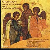 Album artwork for STRAVINSKY - MASS AND SYMPHONY OF PSALMS