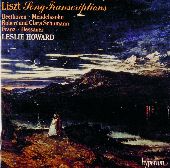 Album artwork for Liszt: Song Transcriptions (Howard)