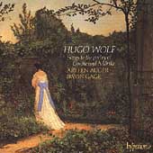 Album artwork for HUGO WOLF: SONGS TO THE POETRY OF GOETHE AND MORIK