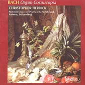 Album artwork for BACH: ORGAN CORNUCOPIA