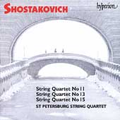Album artwork for Shostakovich: STRING QUARTETS NOS. 11, 13, & 15
