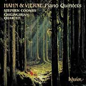 Album artwork for Hahn/Vierne: Piano Quintets (Coombs)