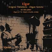 Album artwork for ELGAR: ENIGMA VARIATIONS, ORGAN SONATA